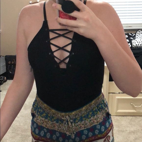 Black Express Leotard Top! - Picture 4 of 5